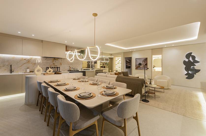 Diálogo Grand High Residences - Terraço Apto 184 m2 - Espaçosos Apartamentos de 184 m2, 3 a 4 Suítes, 3 Vagas a Venda no Alto da Boa Vista-SP