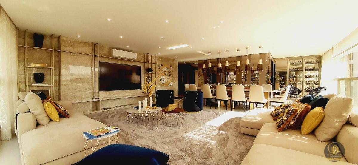 Apartamento de luxo à venda com 3 quartos, 217m² - Moema,São Paulo