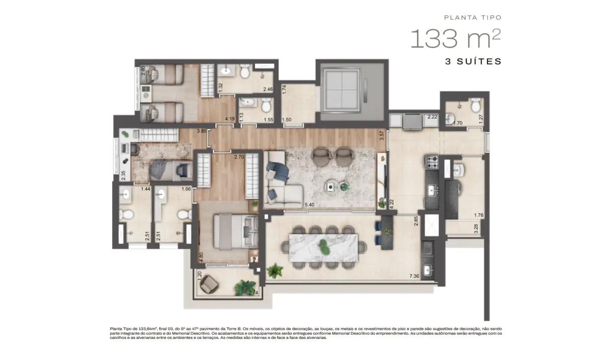 Planta -  - CARLOS BOTELHO NEGÓCIOS IMOBILIÁRIOS