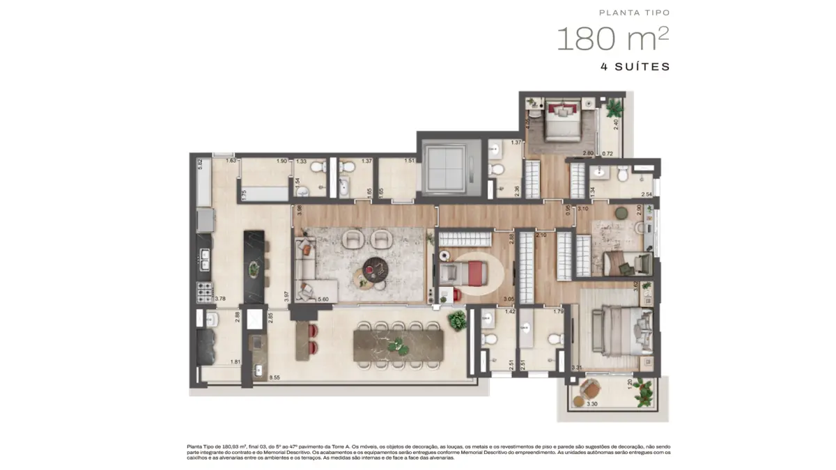 Planta -  - CARLOS BOTELHO NEGÓCIOS IMOBILIÁRIOS