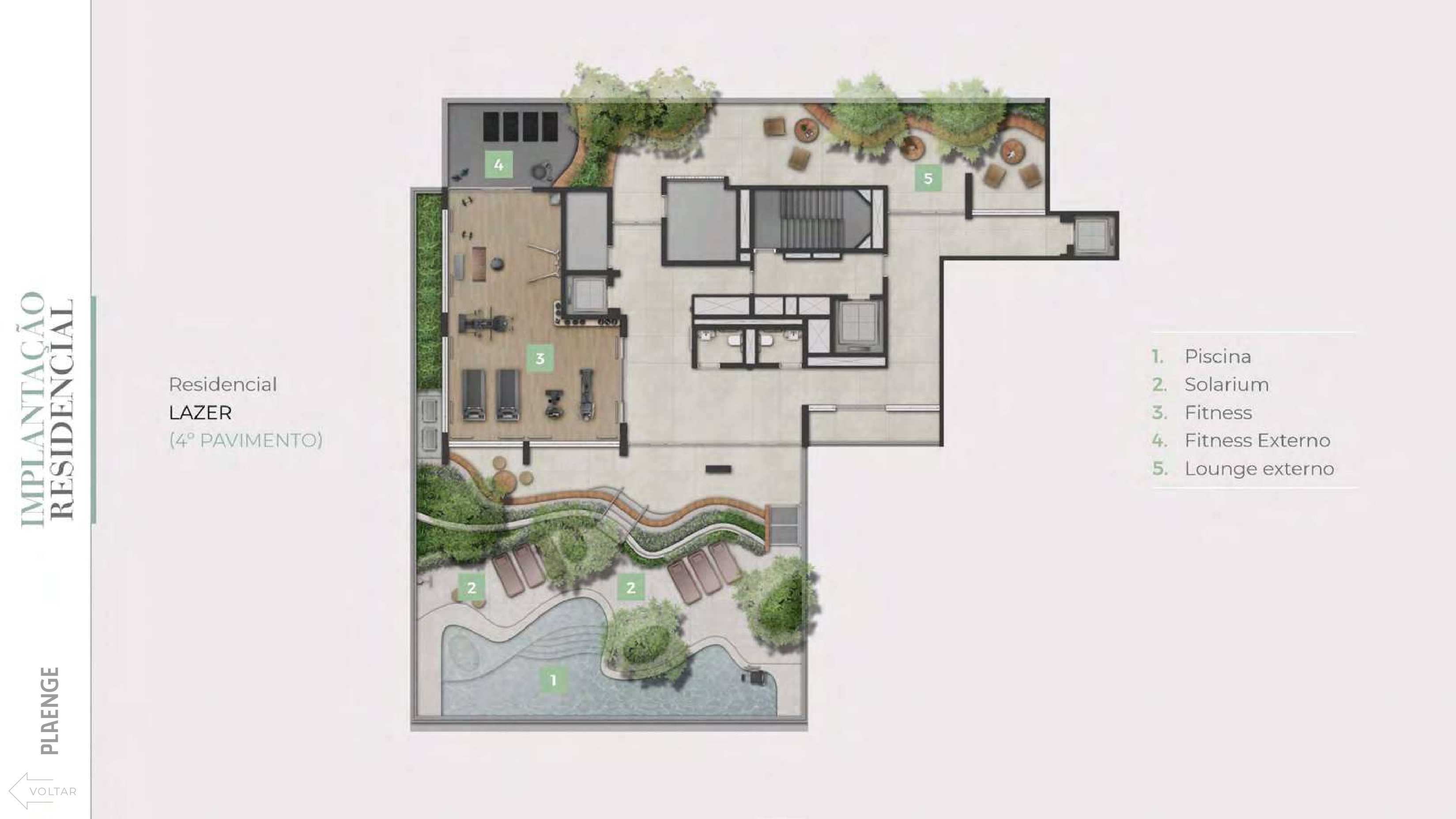 Planta - Altier Moema Pássaros: Apartamento Garden de 286 m2, 3 Suítes, 2 Vagas à venda em Moema/SP - Carlos Botelho Negócios Imobiliários