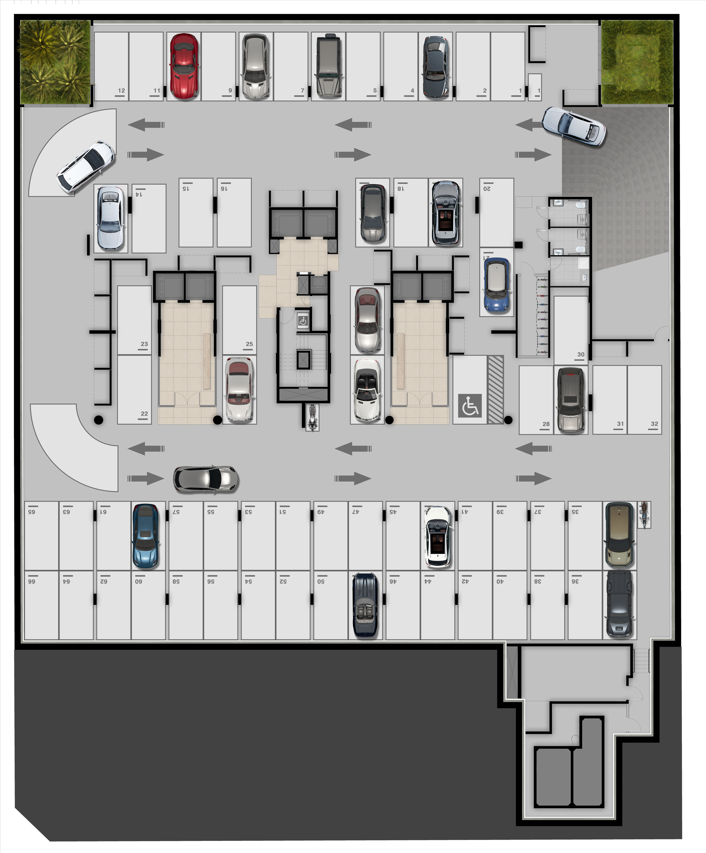 Planta - Copa Indianópolis: Apartamentos de 300m², 4 Suítes, 4 Vagas ao lado do Ibirapuera - CARLOS BOTELHO NEGÓCIOS IMOBILIÁRIOS
