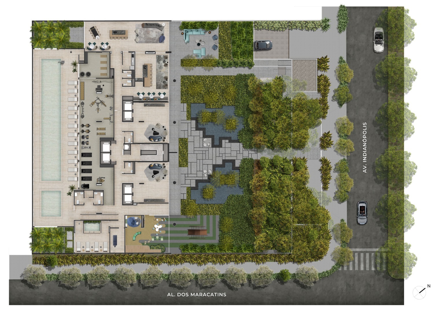 Planta - Copa Indianópolis: Apartamentos de 300m², 4 Suítes, 4 Vagas ao lado do Ibirapuera - CARLOS BOTELHO NEGÓCIOS IMOBILIÁRIOS